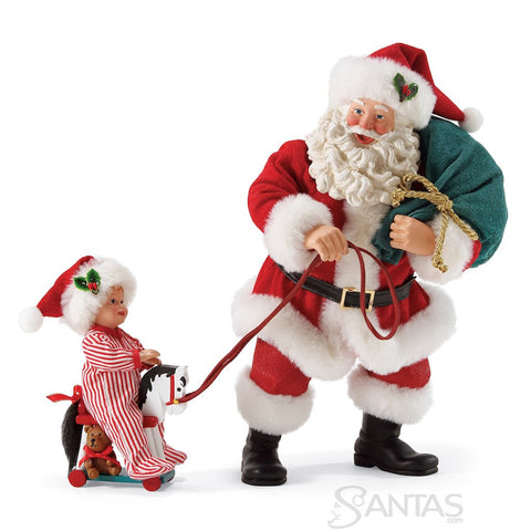 Giddy Up Possible Dreams Santa with Child