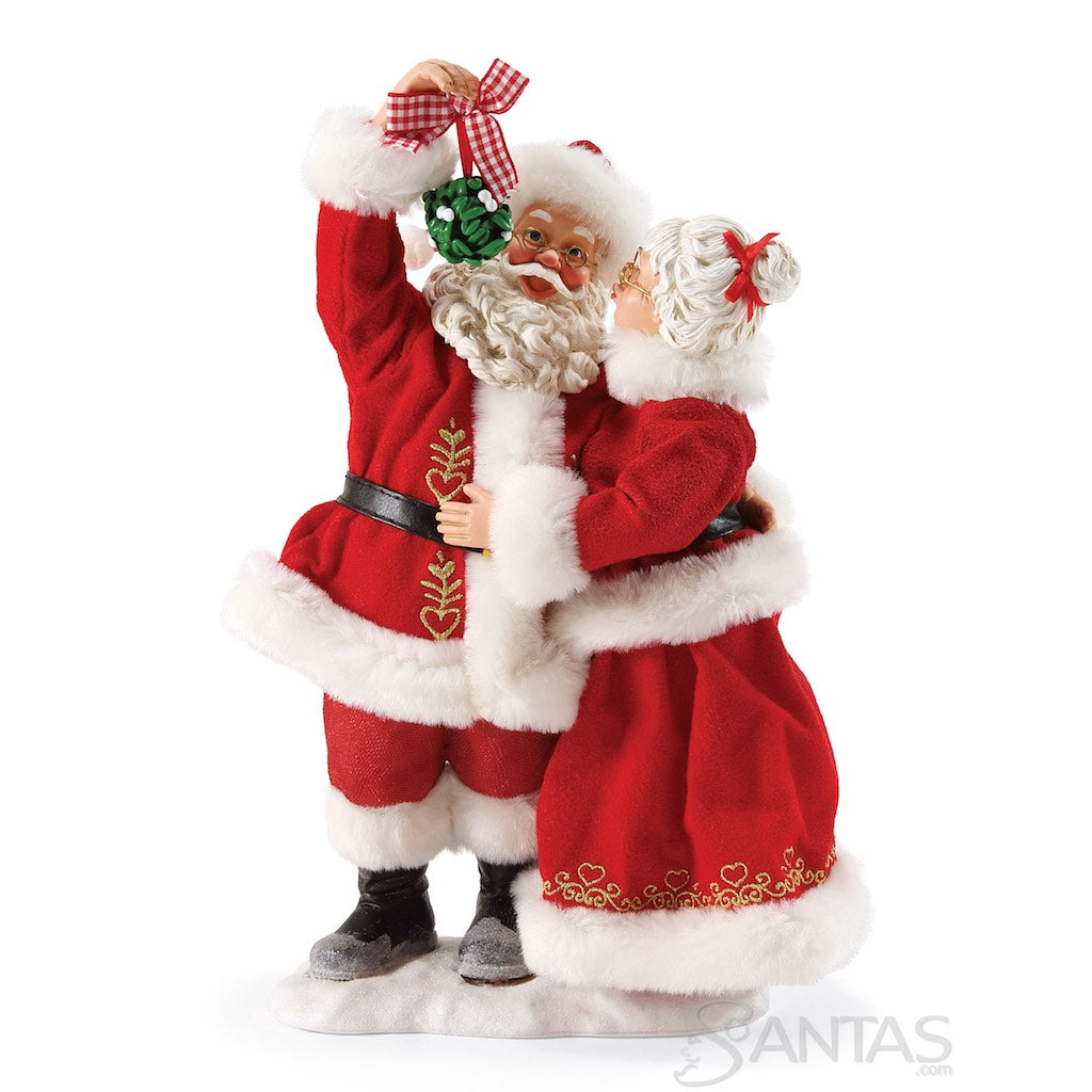 Mistletoe Kisses Possible Dreams Mr and Mrs Santa Claus 4057121