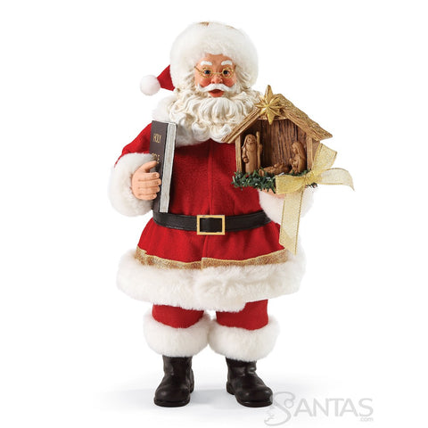 Believe - Possible Dreams Santa and Nativity