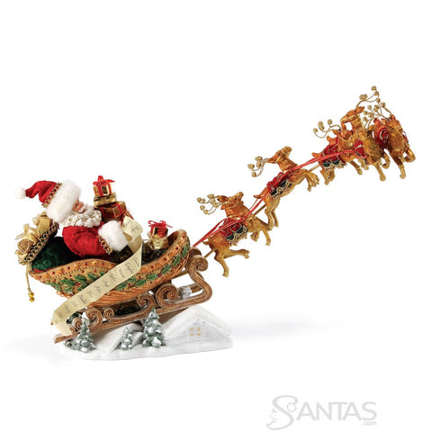 Dash Away All Possible Dreams Santa and Reindeer