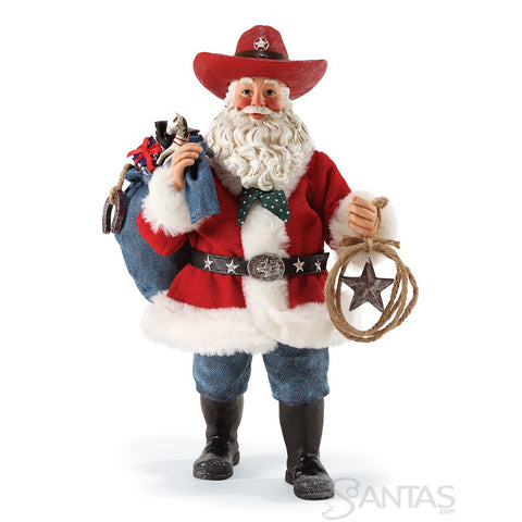 Howdy Holidays Possible Dreams Cowboy Santa