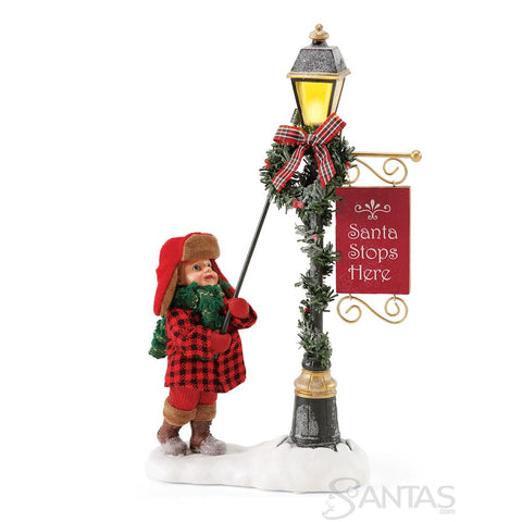 Lamp Lighter Possible Dreams Santa Accessory