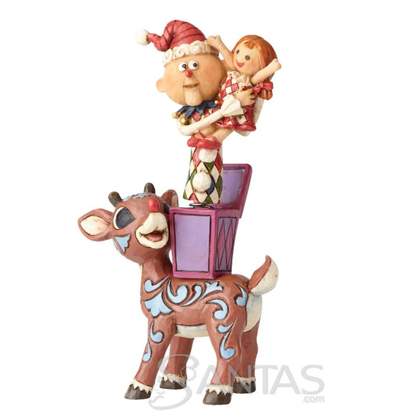 Rudolph with Misfits Jim Shore Rudolph Traditions