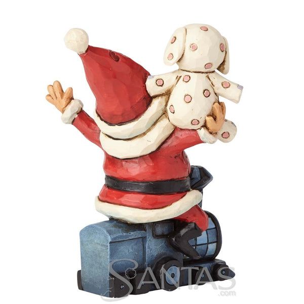 Santa with Misfits Jim Shore Rudolph Traditions