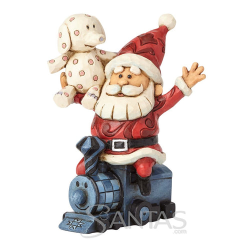 Santa with Misfits Jim Shore Rudolph Traditions