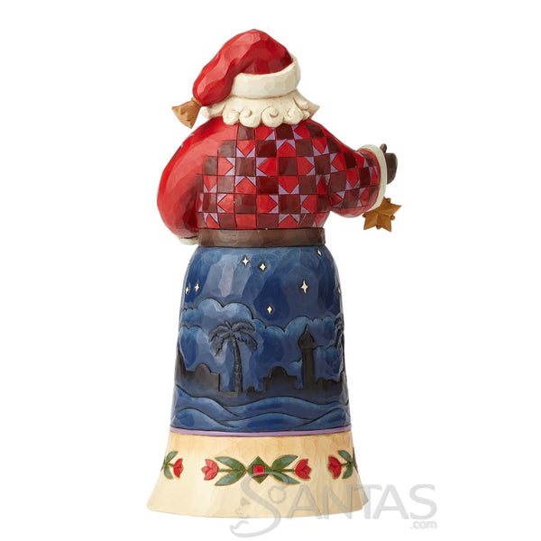 Joy To The World Santa by Jim Shore