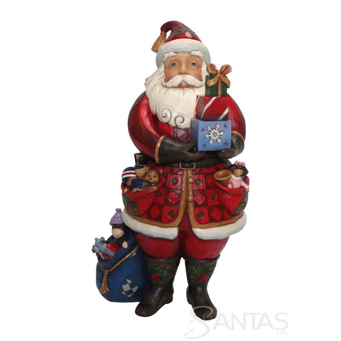 Santa Holding Presents - As You Wish Jim Shore