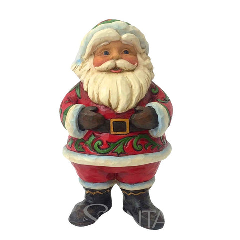 Jim Shore Pint Sized Jolly Santa - By Golly be Jolly