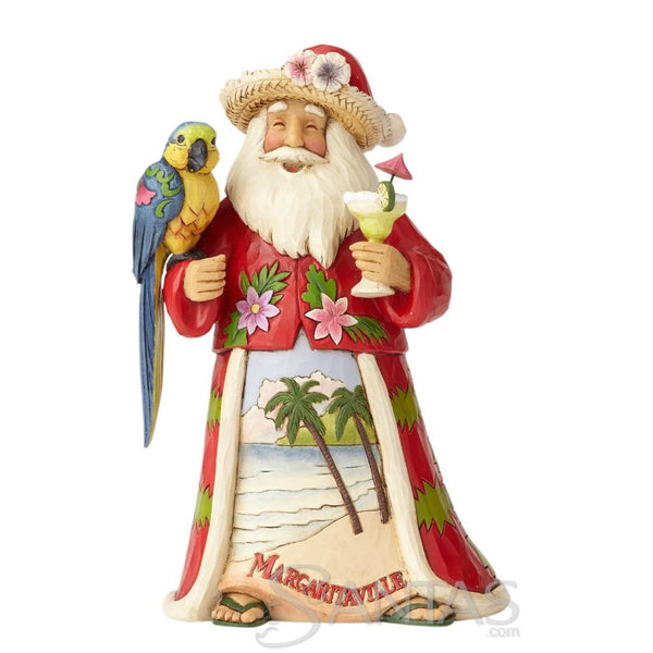Jim Shore Margaritaville Santa - Merry in Margaritaville