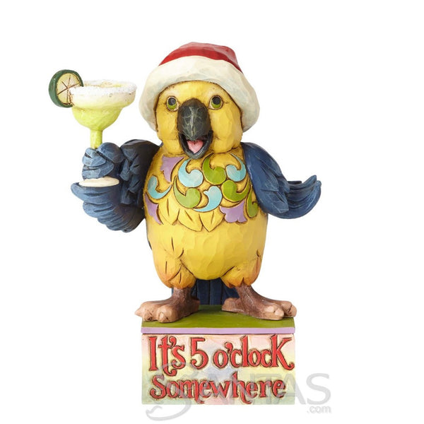 Pint Sized Parrot with Margarita - Party in Paradise