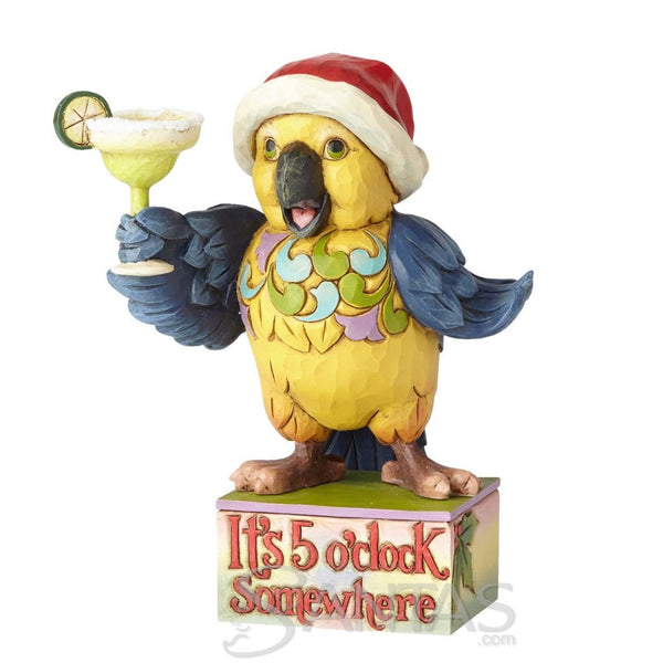 Pint Sized Parrot with Margarita - Party in Paradise
