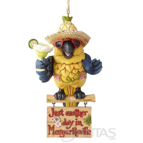 Margaritaville Parrot ornament - just another day in Margaritaville