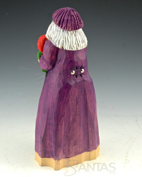 Simple Santa Carving with Raggedy Ann by Barbara Scoles