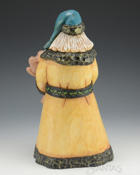 Santa and Three Happy Bears by Barbara Scoles