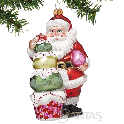 Goody Gumdrop Santa Ornament Department 56