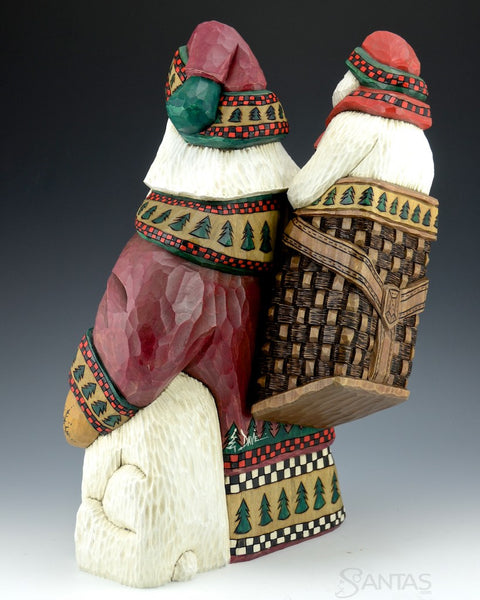 Polar Bear Christmas For Santa Claus