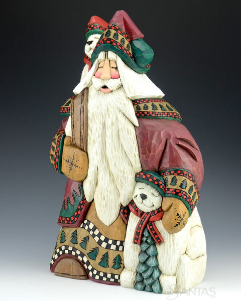 Polar Bear Christmas For Santa Claus