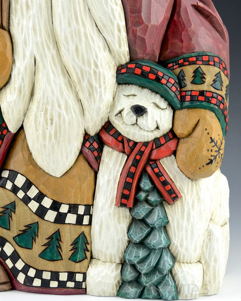 Polar Bear Christmas For Santa Claus