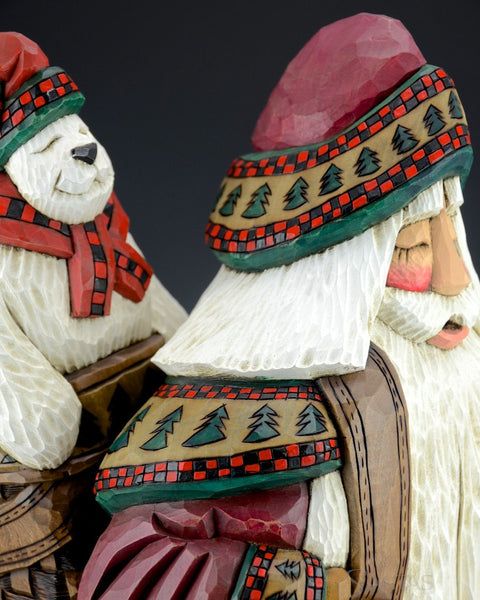 Polar Bear Christmas For Santa Claus