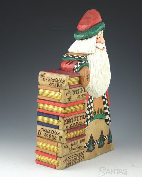 Christmas Storybook Santa by Dave Francis