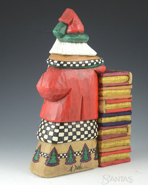 Christmas Storybook Santa by Dave Francis