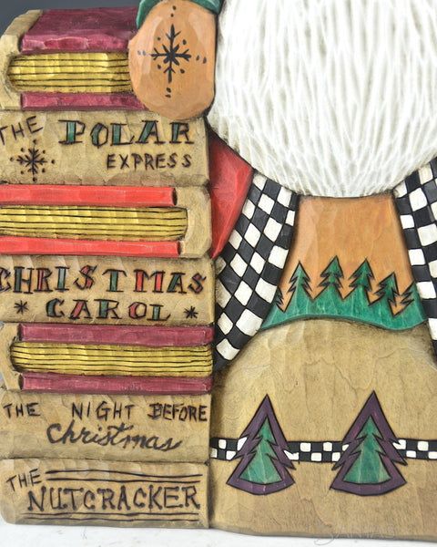 Christmas Storybook Santa by Dave Francis