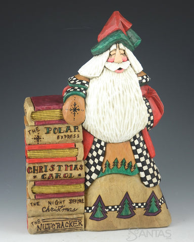 Christmas Storybook Santa by Dave Francis