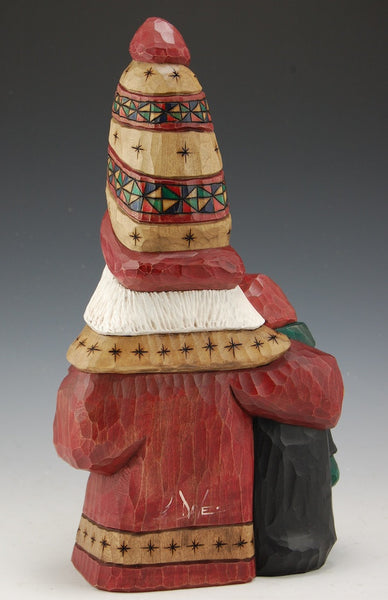 Polar Pals - Santa and Penguin by Dave Francis