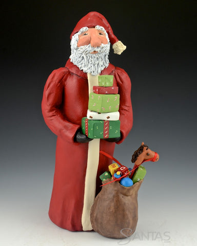 Santa and Presents - Ginny Diezel Original