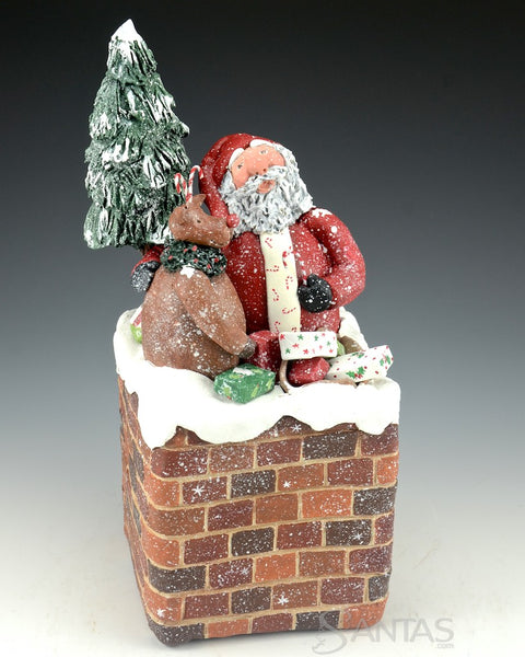 Chimney Santa - Ginny Diezel Original