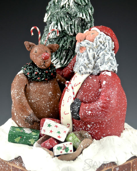 Chimney Santa - Ginny Diezel Original