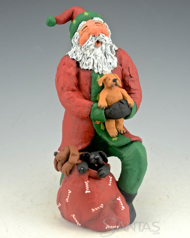 Playful Paws - Ginny Diezel Original Santa