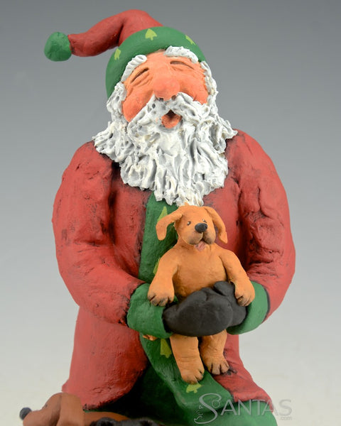 Playful Paws - Ginny Diezel Original Santa