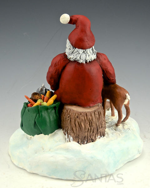 Woodland Bounty - Ginny Diezel Original Santa