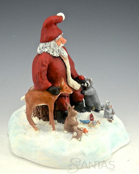 Woodland Bounty - Ginny Diezel Original Santa