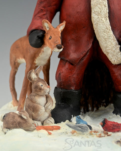 Woodland Bounty - Ginny Diezel Original Santa