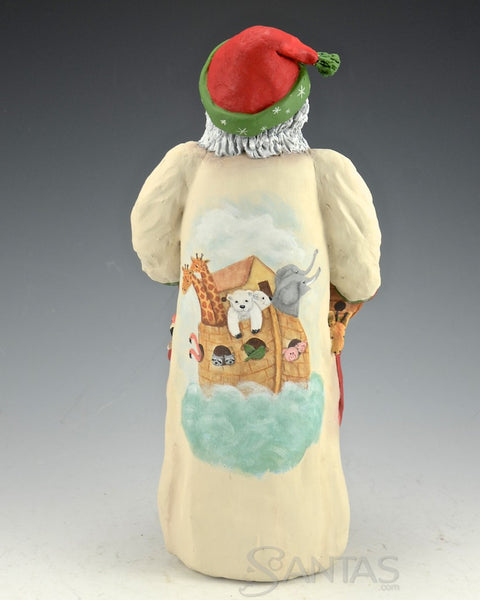 Noah's Ark and Animals - Ginny Diezel Original Santa