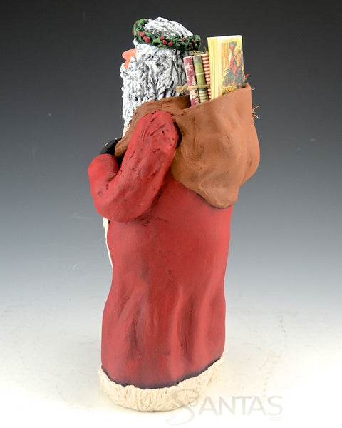 Jolly Saint Nick - Ginny Diezel Original Santa Sculpture