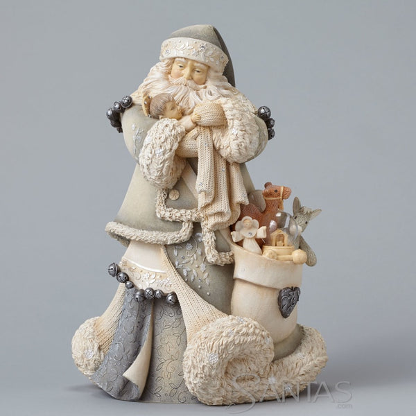 Santa and Baby Jesus Masterpiece - Karen Hahn Foundations