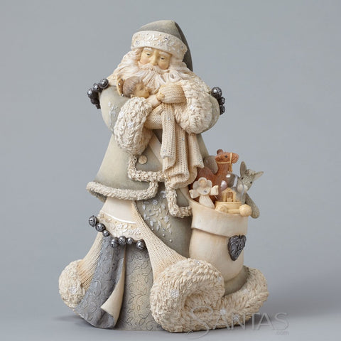 Santa and Baby Jesus Masterpiece - Karen Hahn Foundations