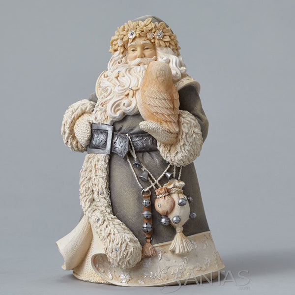 Foundations Santa with Owl by Karen Hahn