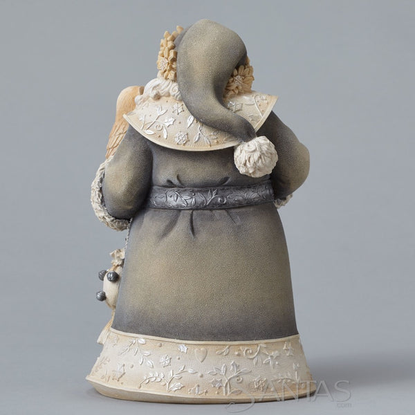 Foundations Santa with Owl by Karen Hahn