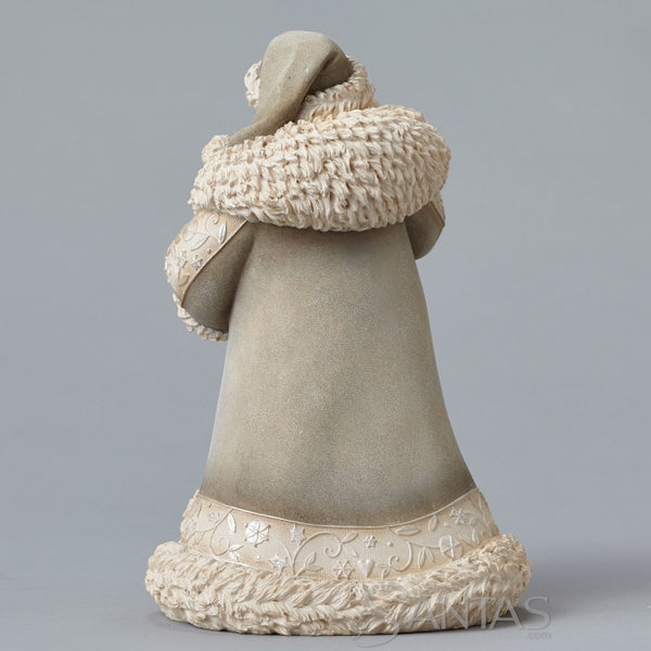 Santa with Cookies - May Your Plate be Full of Blessings and Love