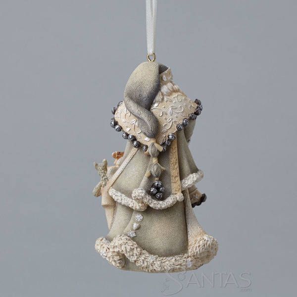 Santa with Baby Jesus Ornament - Karen Hahn Foundations