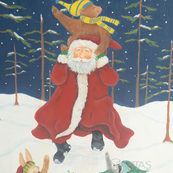 Moonlight Dancing - Ginny Diezel 9 x 12 inch Canvas