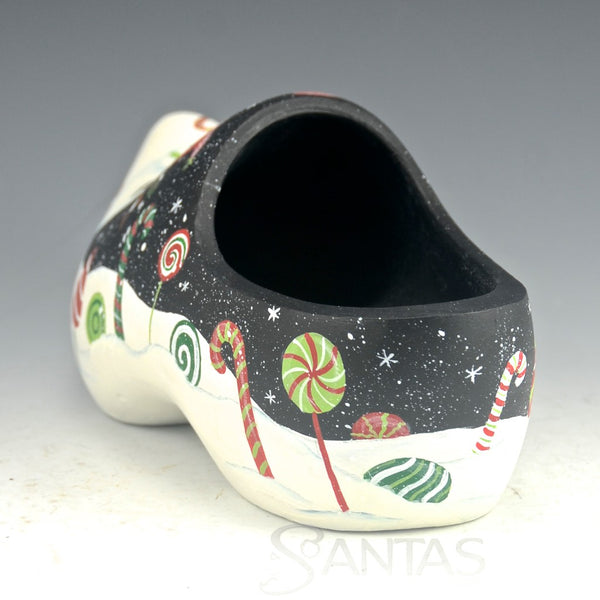 Snowmen and Sweet Treats Wooden Shoe - Ginny Diezel Original