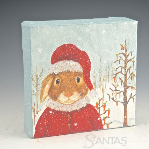 Santa Hopper - Ginny Diezel 5 inch Canvas