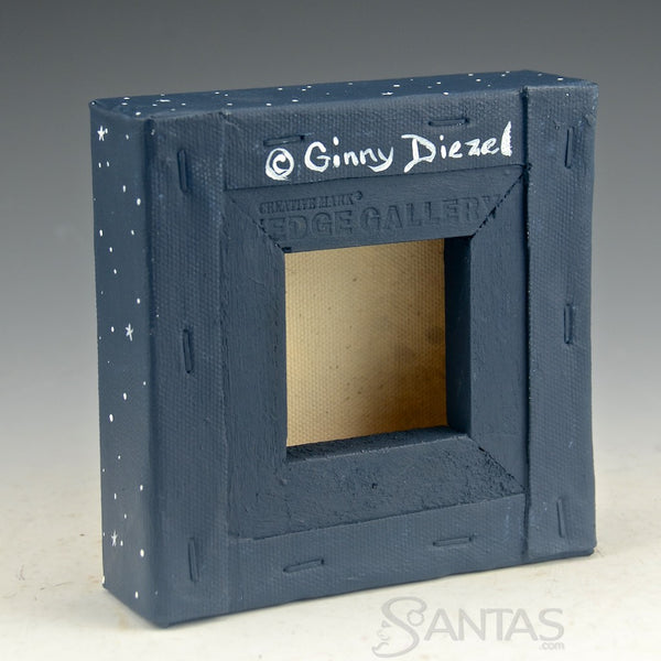 Santa Claws - Ginny Diezel 5 inch Canvas