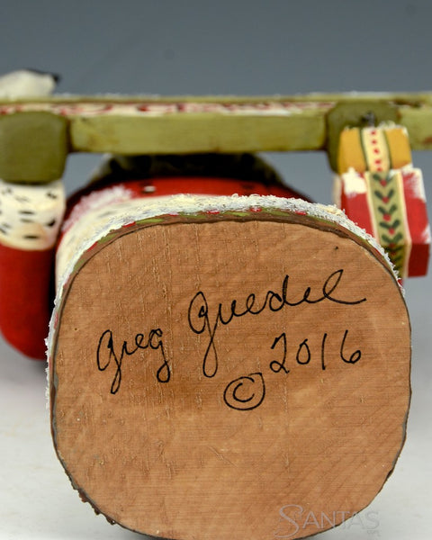 Greg Guedel Merry Christmas Santa