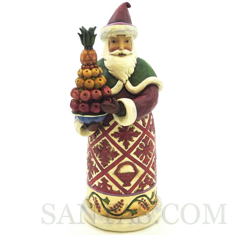 Jim Shore Feast and be Festive Williamsburg Santa